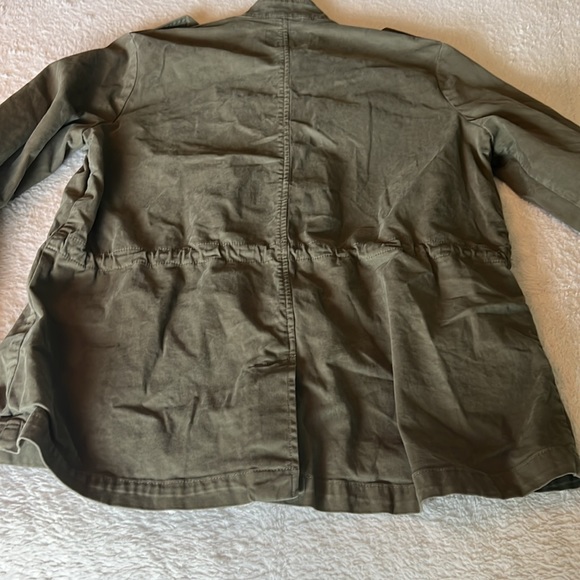 Lucky brand green denim jacket - Picture 8 of 8